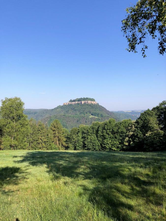 Fuchsbau Lägenhet Königstein an der Elbe Exteriör bild
